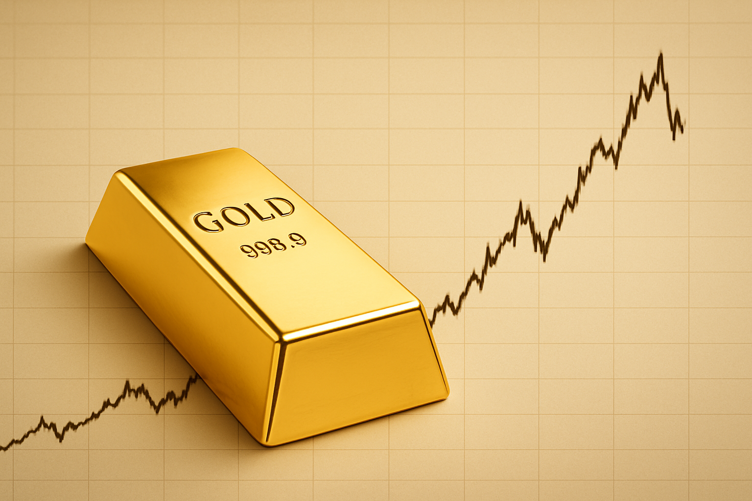 Ouro em alta e bolsas no topo: sinais da euforia do mercado